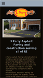 Mobile Screenshot of jperrypaving.com